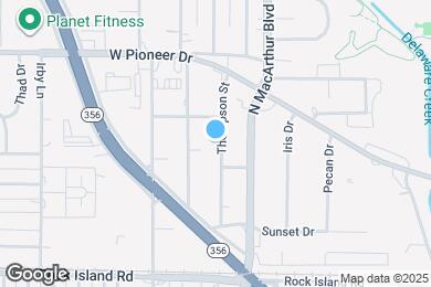 Map image of the property - 517 Thompson St