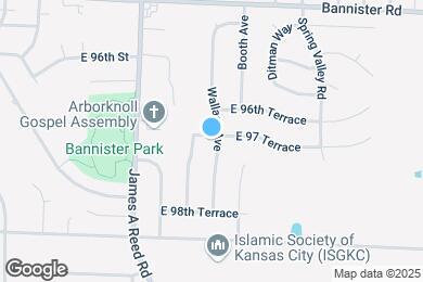 Map image of the property - 9732 Wallace Ave