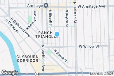 Map image of the property - 1832 N Fremont St
