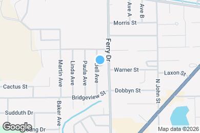 Map image of the property - 320 Bell Ave