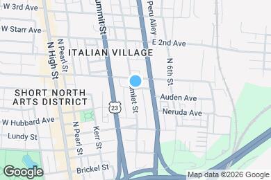 Map image of the property - 844 Hamlet St