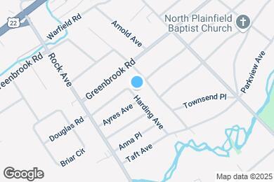 Map image of the property - 208 Harding Ave