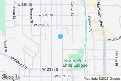 Map image of the property - 2415 Myrtle St