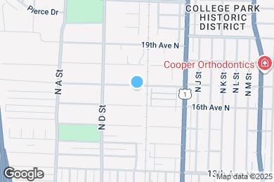 Map image of the property - 1211 17th Ave N