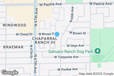 Map image of the property - 10107 N 65th Ln