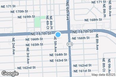 Map image of the property - 516 NE 166th St