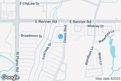 Map image of the property - 1507 Broadmoor Dr