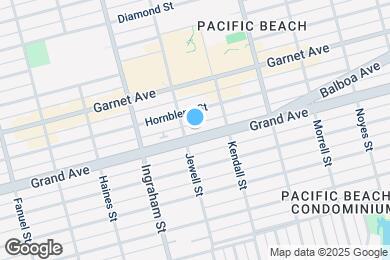 Map image of the property - 1718 Grand Ave