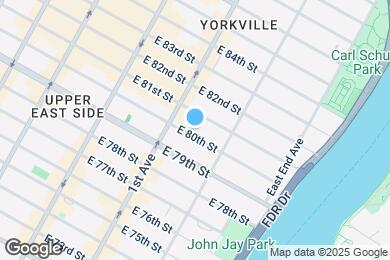 Map image of the property - 425 E 80th St