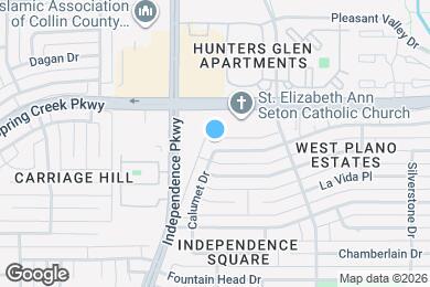 Map image of the property - 2821 Piedra Dr