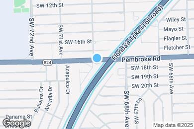 Map image of the property - 6840 Pembroke Rd