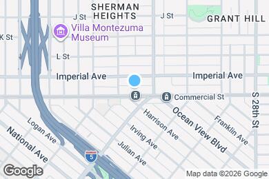Map image of the property - 2444 Commercial St