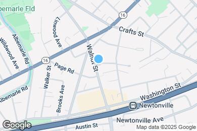 Map image of the property - 168 Walnut Street