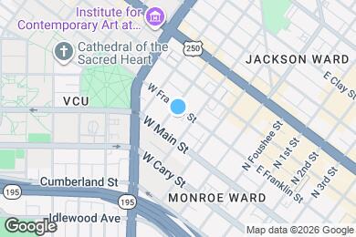 Map image of the property - Franklin Street Apartments
