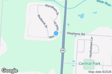 Map image of the property - 7304 Wethersfield Dr