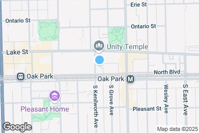 Map image of the property - 110 N Kenilworth Ave