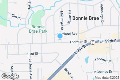 Map image of the property - 1004 Thornton St