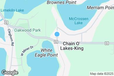 Map image of the property - 1305 E Grandview