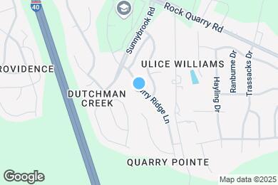 Map image of the property - 2613 Quarry Ridge Ln