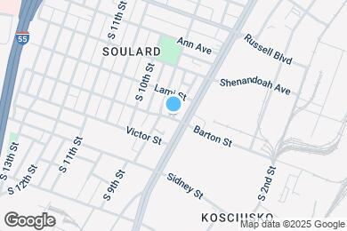 Map image of the property - 713 Barton St