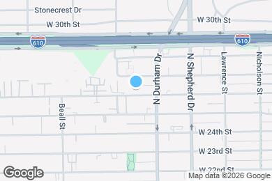 Map image of the property - 829 W 26th St