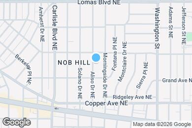 Map image of the property - 324 Aliso Dr NE