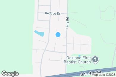 Map image of the property - 70 Oakland Woods Cove