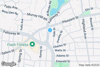 Map image of the property - 41 Fellsway E