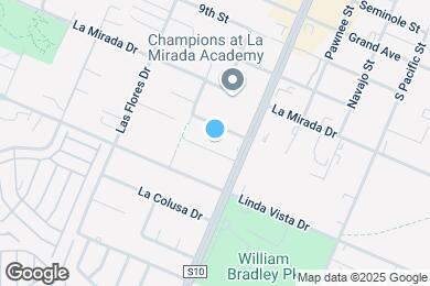 Map image of the property - 3834 La Rosa Dr