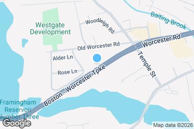 Map image of the property - 1323 Worcester Rd