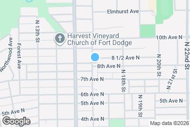 Map image of the property - 801 N 16th St