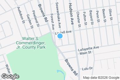 Map image of the property - 8 Seawanhaka Ave