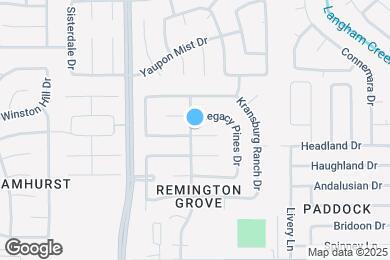 Map image of the property - 19042 S Whimsey Dr