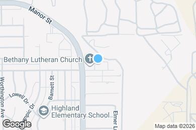 Map image of the property - 924 Day Ave