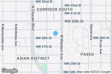 Map image of the property - 1121 NW 28th St