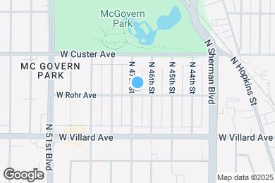 Map image of the property - 5302 N 47th St