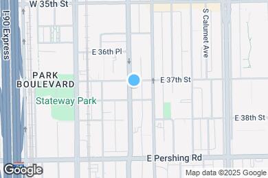 Map image of the property - 3711 S Michigan Ave