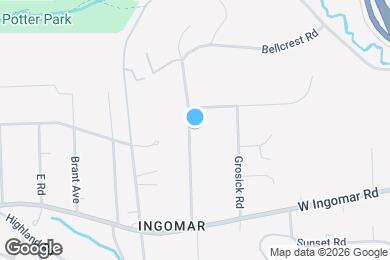Map image of the property - 9760 Bellcrest Rd