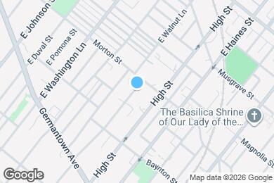 Map image of the property - 180 E Walnut Ln