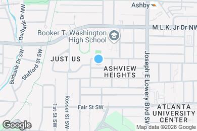 Map image of the property - 1033 Palmetto Ave SW