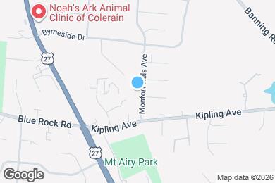 Map image of the property - 5839 Monfort Hills Ave