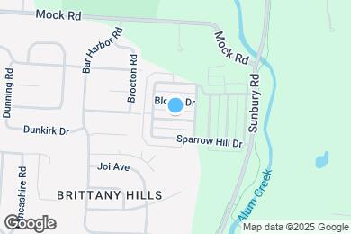 Map image of the property - 2640 Lilypark Dr