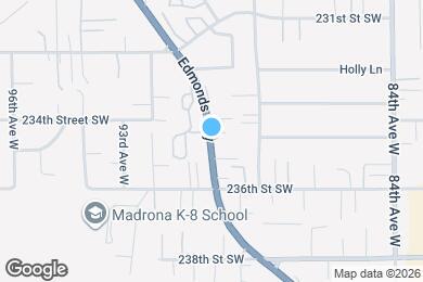 Map image of the property - 23413 Edmonds Way