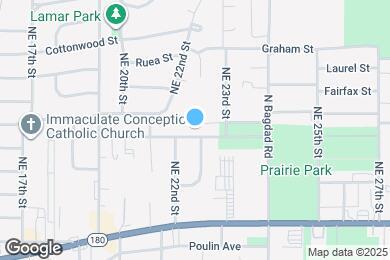 Map image of the property - 2216 Pine St