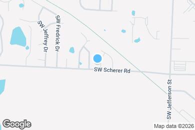 Map image of the property - 1640 SW Madison St