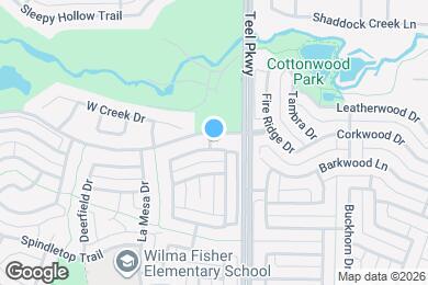 Map image of the property - 2902 Cedar Wood Dr