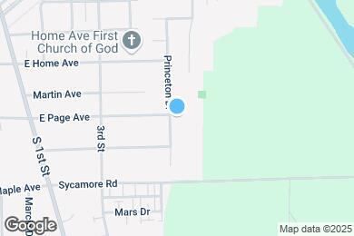 Map image of the property - 600 Princeton Dr