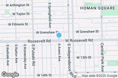 Map image of the property - 3840 W Roosevelt Rd