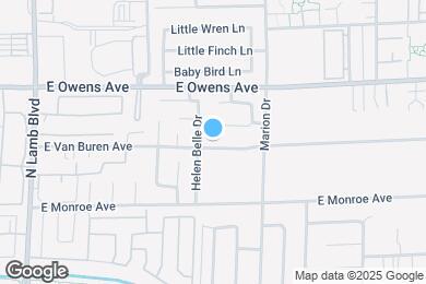 Map image of the property - 4604 E Van Buren Ave