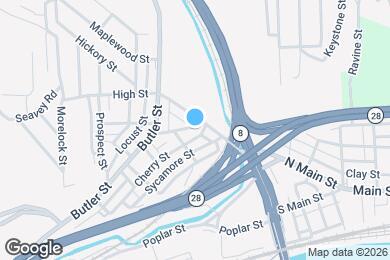 Map image of the property - 31 Freeport St